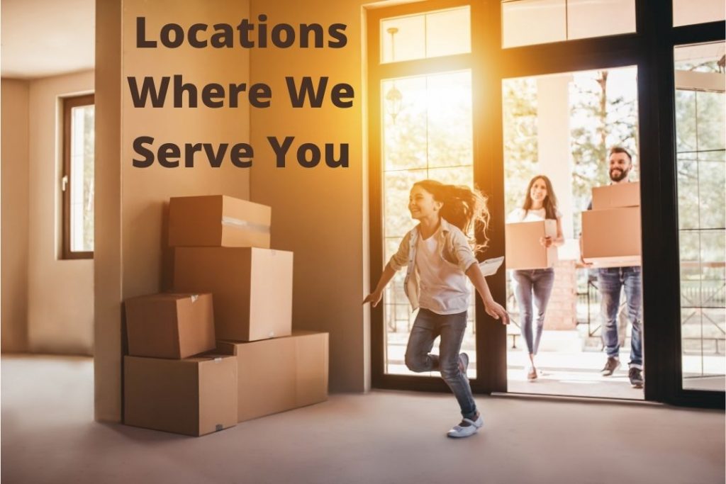 Locations where ReHome packers & movers Serve You